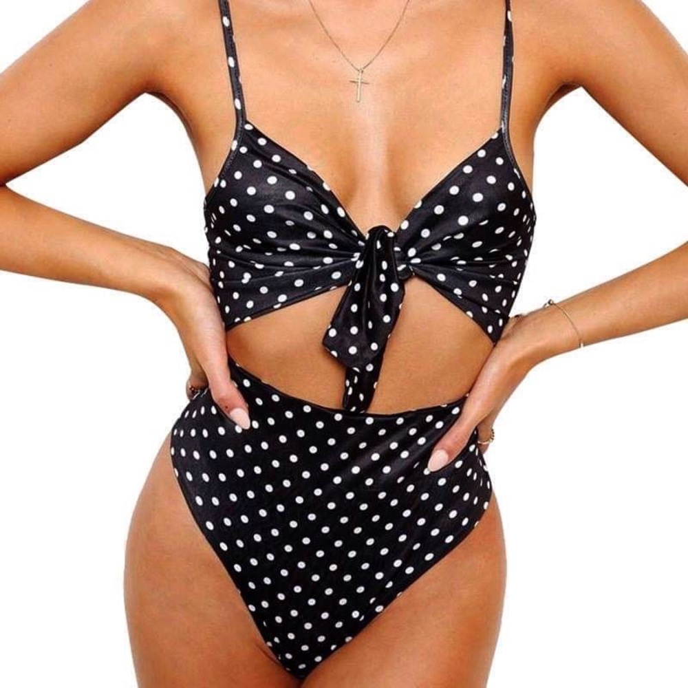 Medium polka dot swimsuit